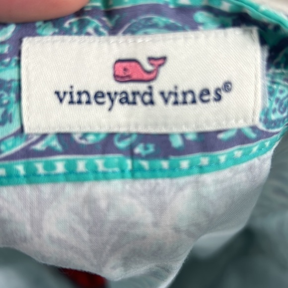 Vineyard Vines Embroidered Tiny Leaves Romper size XL - Picture 5 of 7